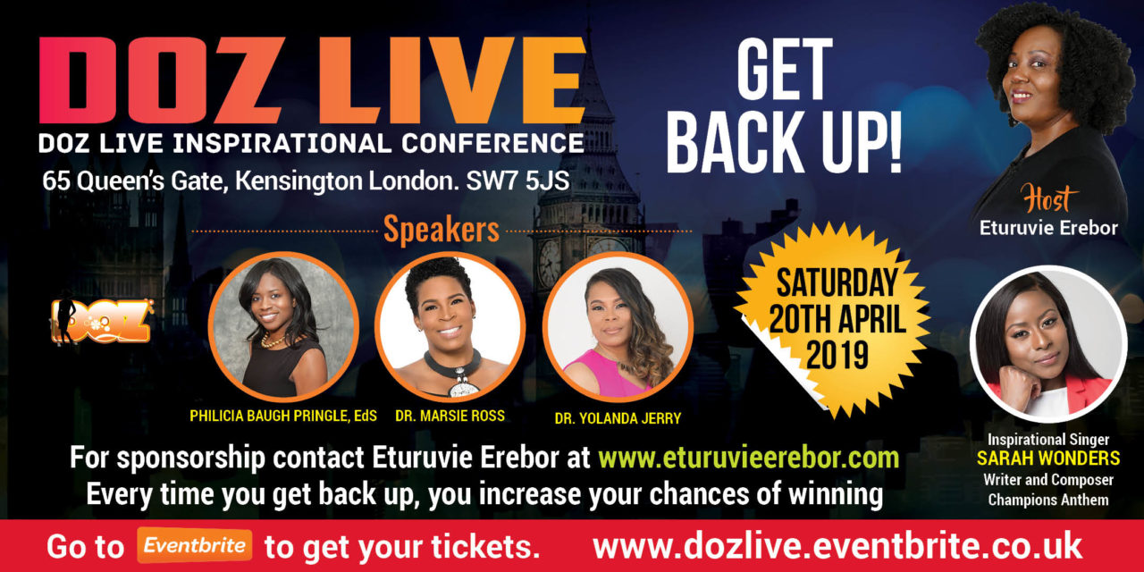 DOZ LIVE – GET BACK UP!